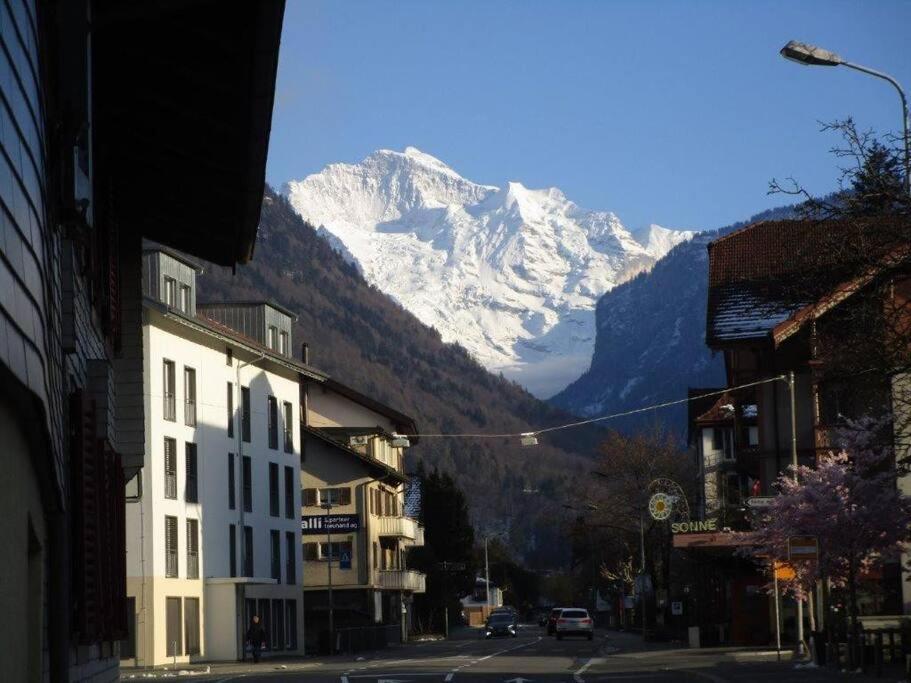 New.. Matten Central Family Suite, Sleeps 4 Matten bei Interlaken Exterior foto